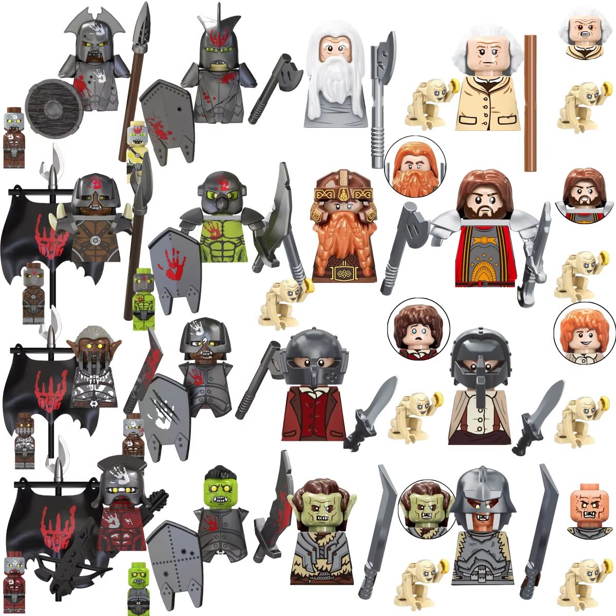 Building Block Mini - صندوق مفاجآت TV6410، ألعاب شخصيات صغيرة،