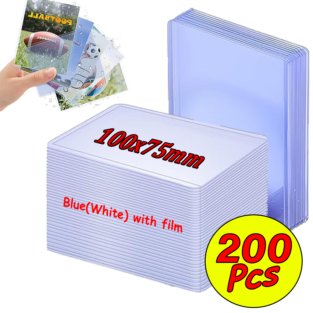 Card Penny Sleeve - 1-200 قطعة 35PT حافظة بطاقات شفافة