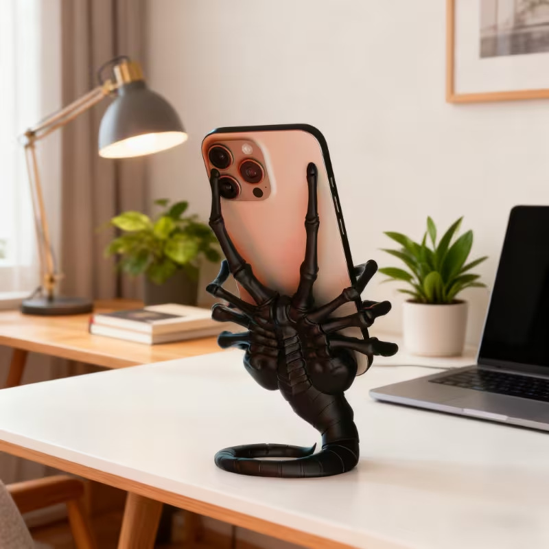 حامل هاتف إبداعي على شكل كائن  - مراجعة Action Figure Stand وسعره