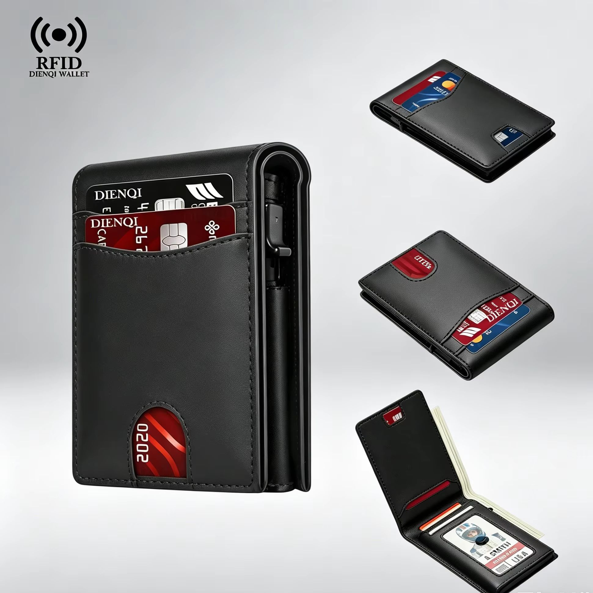 محفظة رجالية فاخرة لحمل بطاقات - مراجعة Card Top Loader وسعره