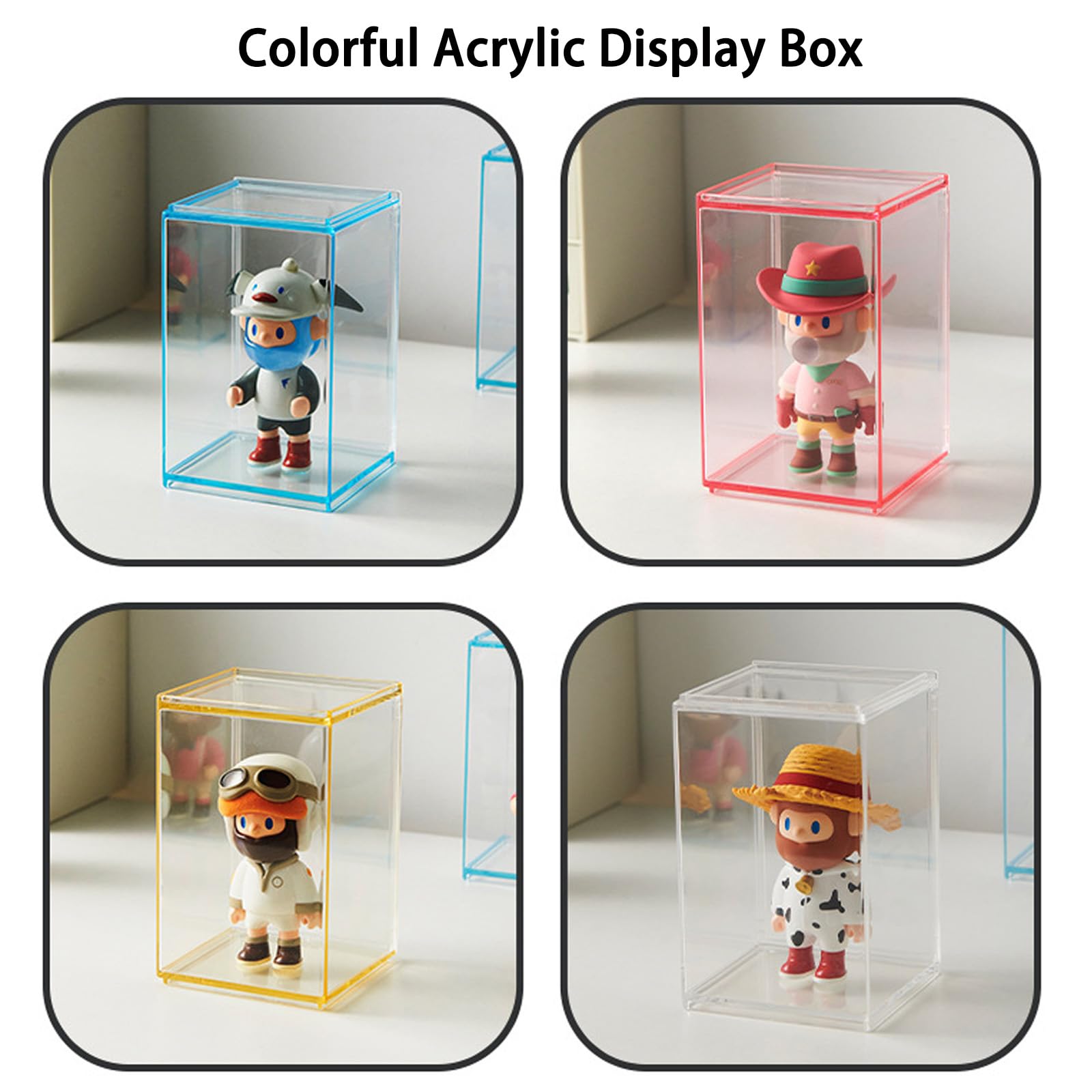 علبة عرض أكريليك مجسمات ملونة  - مراجعة Pop Display Shelf وسعره