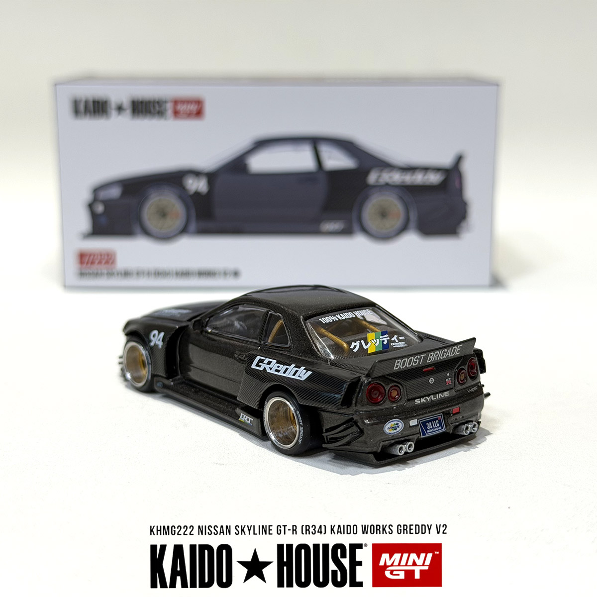 ميني جي تي × كايدو هاوس 1:64 ن - مراجعة Die Cast Car 1 64 وسعره