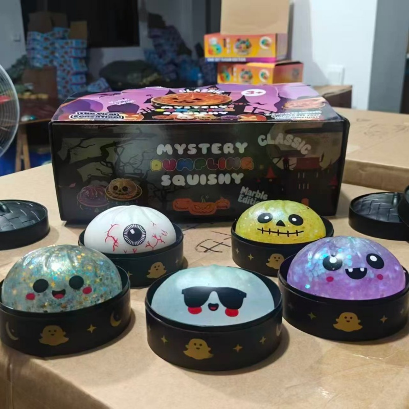 لعبة ضغط حسية على شكل زلابية،  - مراجعة Mystery Box Blind Bag وسعره