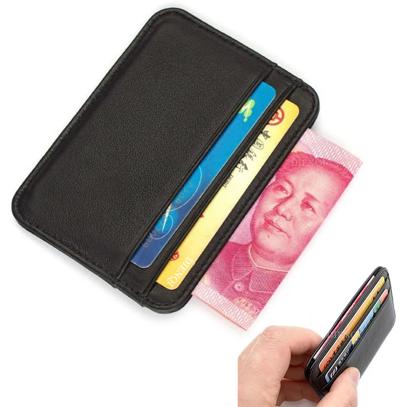 حامل بطاقات الزيارة من الجلد ا - مراجعة Card Top Loader وسعره