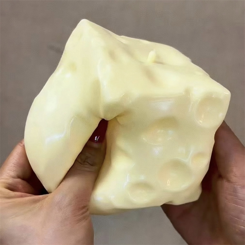 كرة ضغط جامبو على شكل مكعب جبن - مراجعة Fidget Cube Original وسعره
