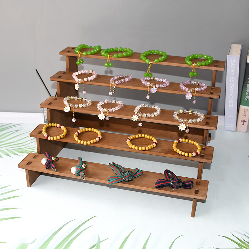 2/3/4/5 طبقة خشبية عرض الناهض  - مراجعة Display Risers Set وسعره