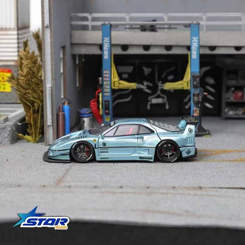 ستار 1:64 LBWK F40 نموذج سيارة - مراجعة Die Cast Car 1 64 وسعره