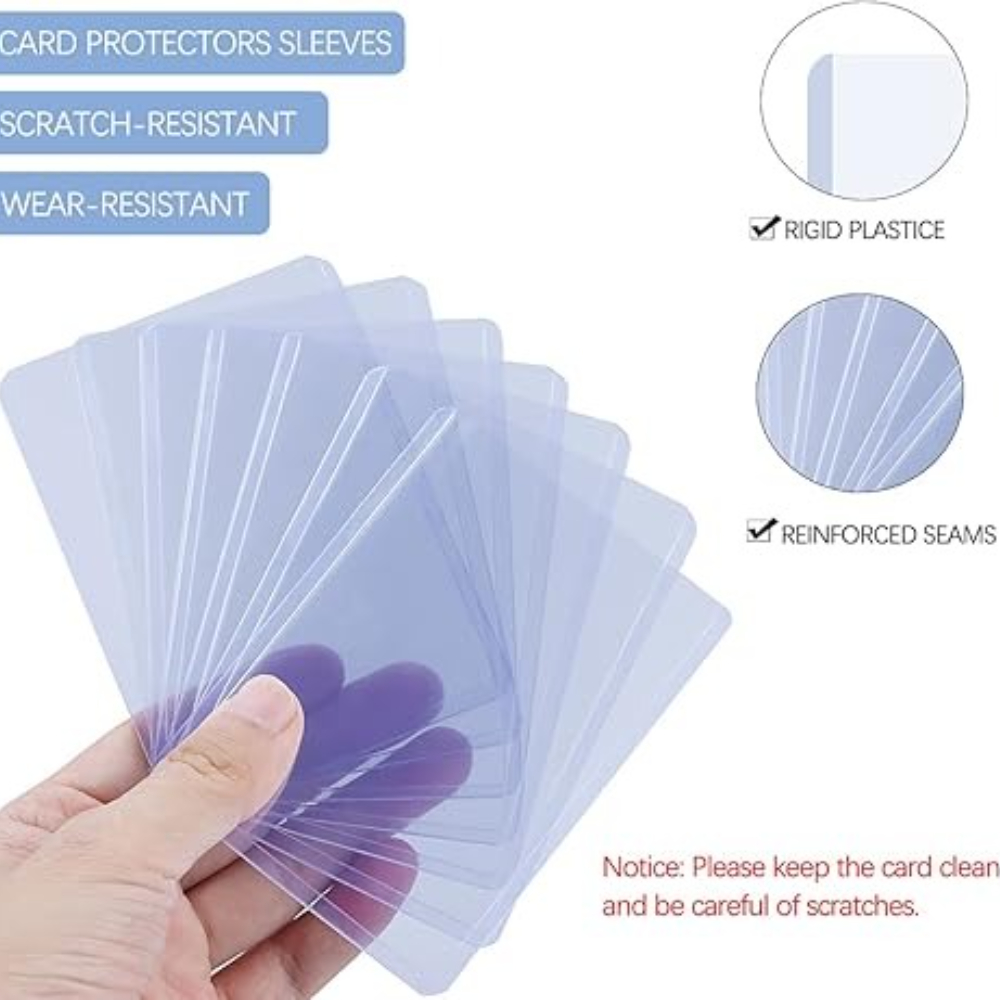 1-200 قطعة 35PT حافظة بطاقات ش - مراجعة Card Penny Sleeve وسعره